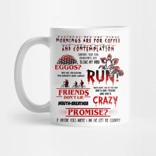 Stranger Things Best Quotes Mug